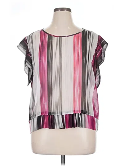 Pre-owned Dkny Sleeveless Blouse In Pink