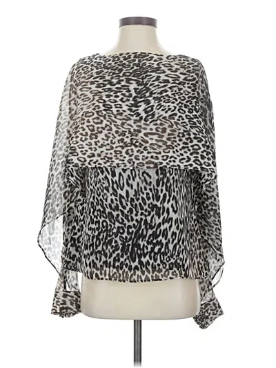 Pre-owned Dkny Sleeveless Blouse In Silver