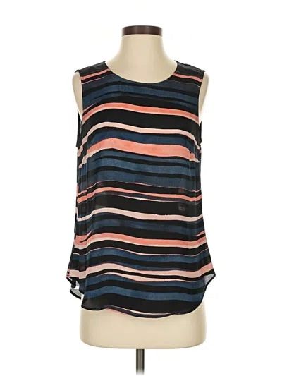 Pre-owned Dkny Sleeveless T-shirt In Black