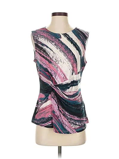 Pre-owned Dkny Sleeveless T-shirt In Pink