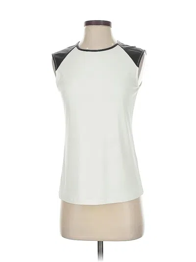 Pre-owned Dkny Sleeveless Top Black Halter Neckline Tops