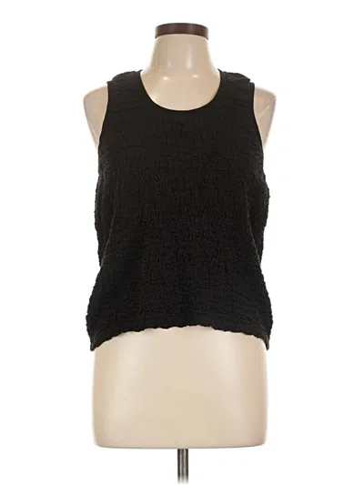 Pre-owned Dkny Sleeveless Top Black Halter Neckline Tops