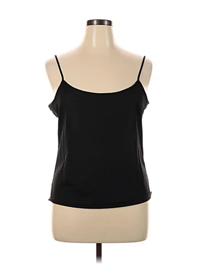 Pre-owned Dkny Sleeveless Top Black Sweetheart Neckline Tops