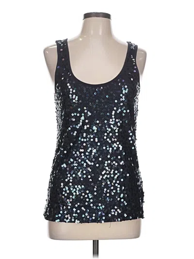 Pre-owned Dkny Sleeveless Top Black Sweetheart Neckline Tops