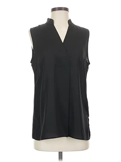Pre-owned Dkny Sleeveless T-shirt In Black