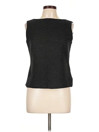 Pre-owned Dkny Sleeveless T-shirt In Black