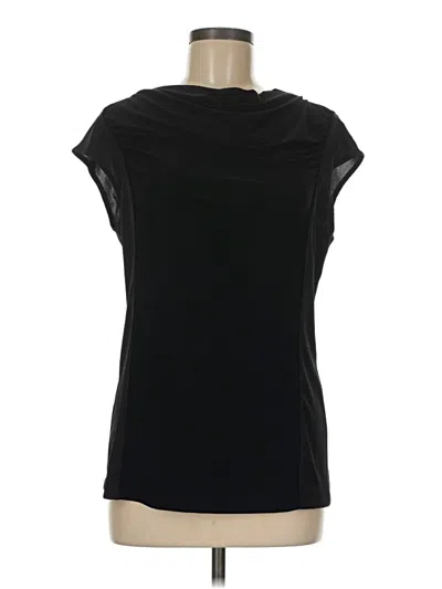 Pre-owned Dkny Sleeveless T-shirt In Black