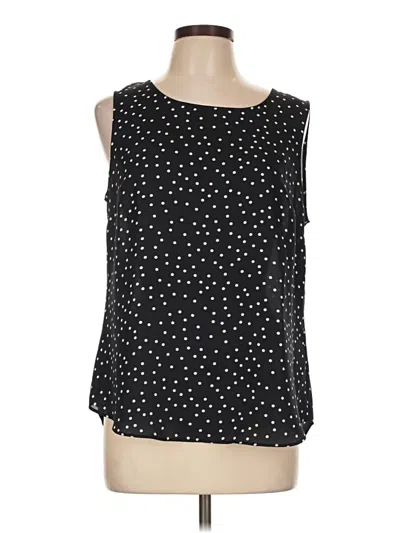 Pre-owned Dkny Sleeveless T-shirt In Black