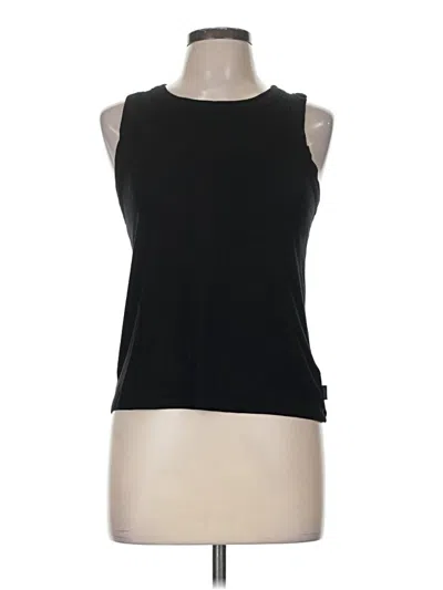 Pre-owned Dkny Sleeveless T-shirt In Black