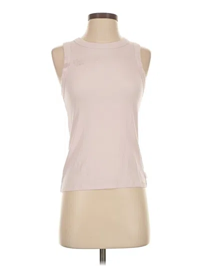 Pre-owned Dkny Sleeveless T-shirt In Pink