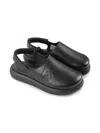 Dkny Black Sandals For Girl With Logo In Black