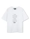 Dkny Slogan-print T-shirt In White