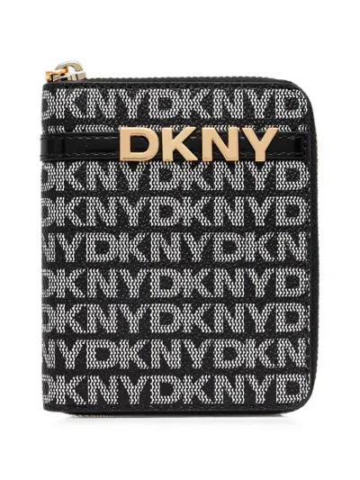 Dkny Small Avril Wallet In Red