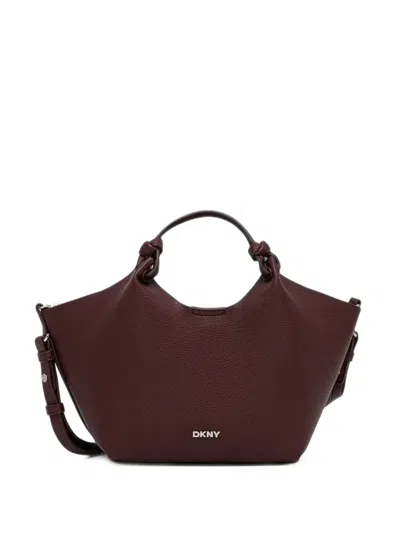 Dkny Small Paula Commuter Tote Bag In Burgundy