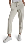 Dkny Smocked Waist Joggers In Oat
