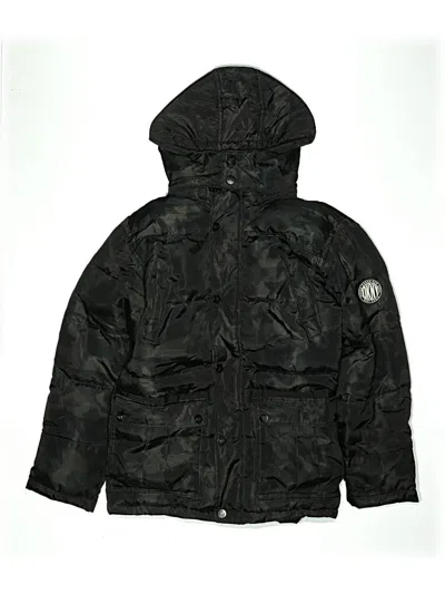 Pre-owned Dkny Kids' Snow Jacket In Black