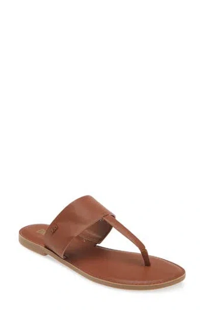 Dkny Solar Sandal In Cognac