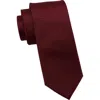 Dkny Solid Textured Tie In Red