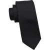 Dkny Solid Textured Tie In Black