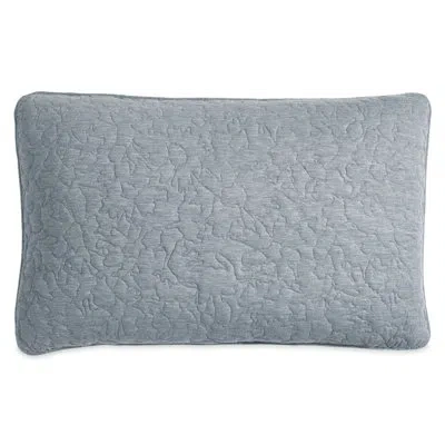 Dkny Speckled Jersey 100% Cotton Envelope Sham In Gray