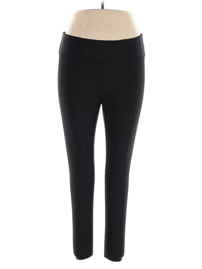 Pre-owned Dkny Sport Active Pants In Black