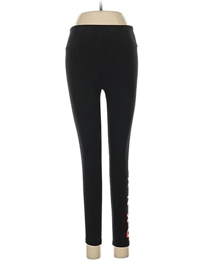 Pre-owned Dkny Sport Active Pants In Black