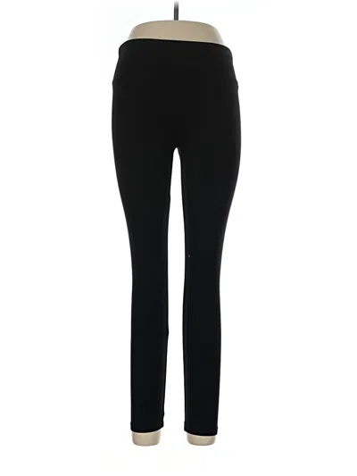 Pre-owned Dkny Sport Active Pants In Black