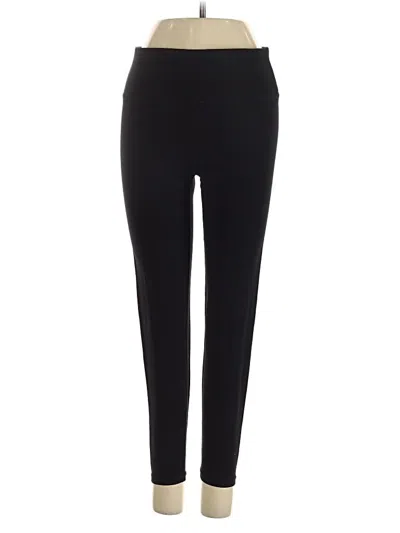 Pre-owned Dkny Sport Active Pants In Black