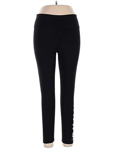 Pre-owned Dkny Sport Active Pants In Black