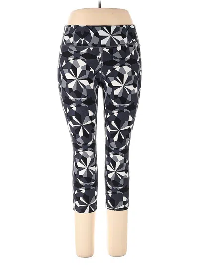 Pre-owned Dkny Sport Active Pants In Blue