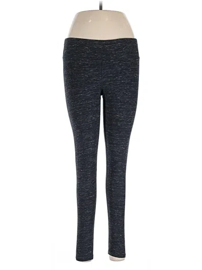 Pre-owned Dkny Sport Active Pants In Gray