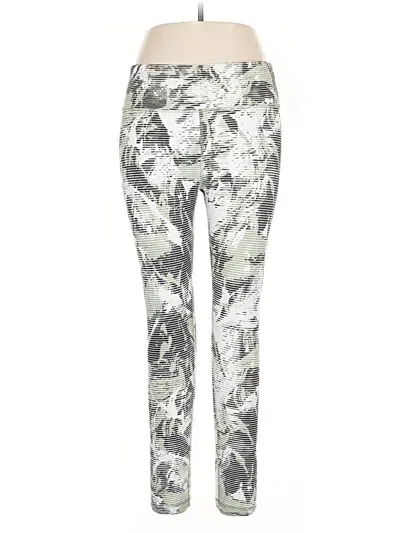 Pre-owned Dkny Sport Active Pants In Silver