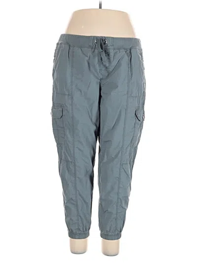 Pre-owned Dkny Sport Cargo Pants In Gray