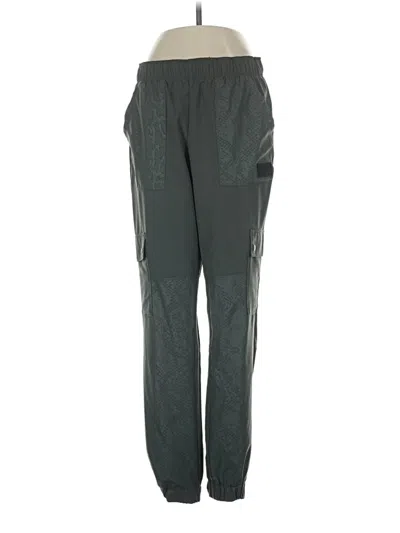 Pre-owned Dkny Sport Cargo Pants In Green