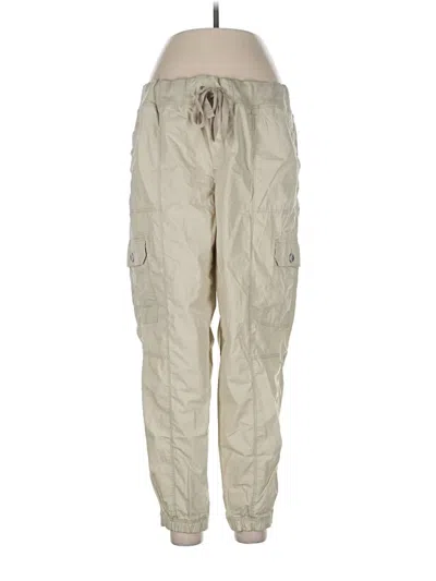 Pre-owned Dkny Sport Cargo Pants In White