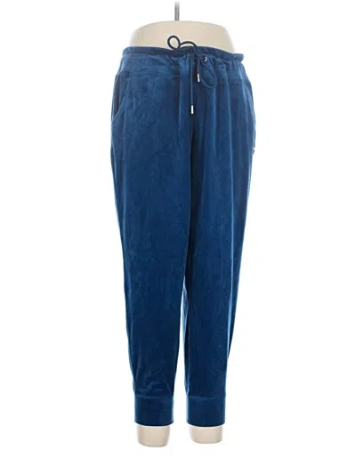 Pre-owned Dkny Sport Casual Pants In Blue