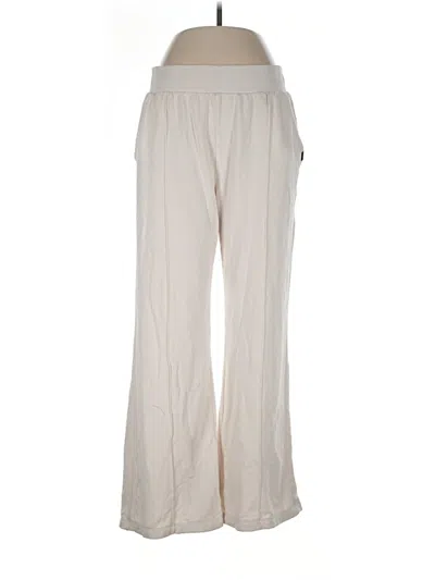 Pre-owned Dkny Sport Casual Pants In Ivory