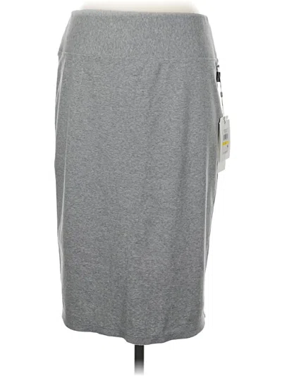 Pre-owned Dkny Sport Casual Skirt In Gray