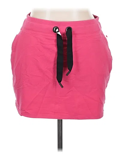 Pre-owned Dkny Sport Casual Skirt In Pink