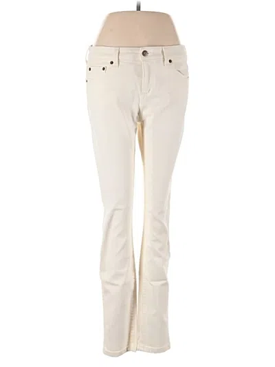Pre-owned Dkny Sport Jeans In White