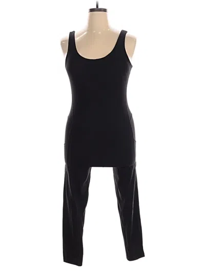 Pre-owned Dkny Sport Jumpsuit In Black