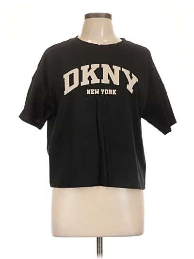 Pre-owned Dkny Sport Kimono In Black