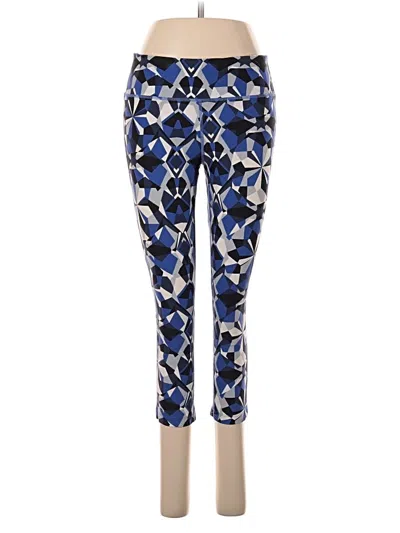 Pre-owned Dkny Sport Leggings In Blue