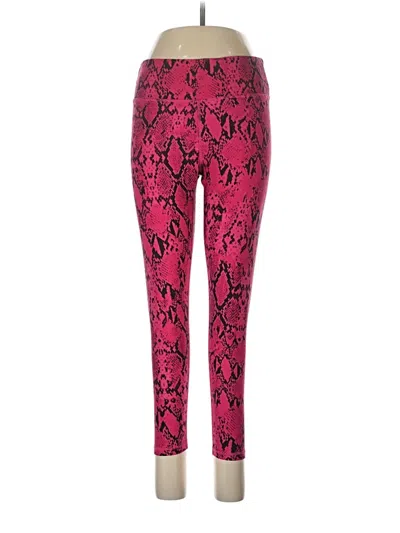 Pre-owned Dkny Sport Leggings In Pink