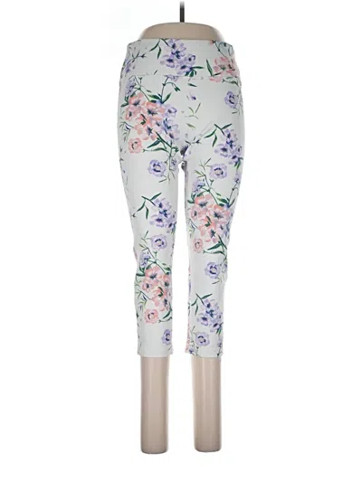 Pre-owned Dkny Sport Leggings In White