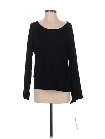 Pre-owned Dkny Sport Long Sleeve T-shirt In Black