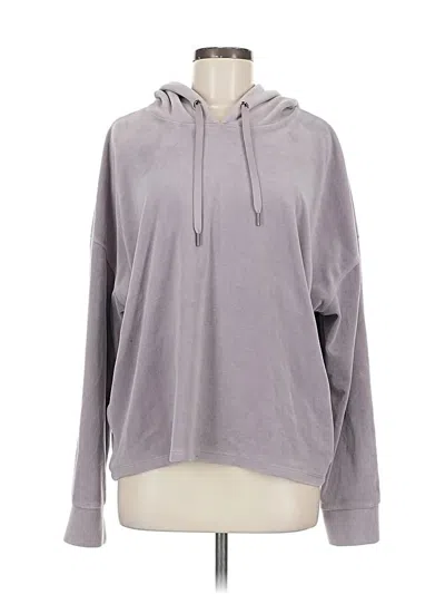 Pre-owned Dkny Sport Pullover Hoodie In Gray