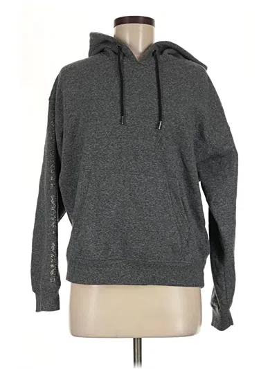 Pre-owned Dkny Sport Pullover Hoodie In Gray