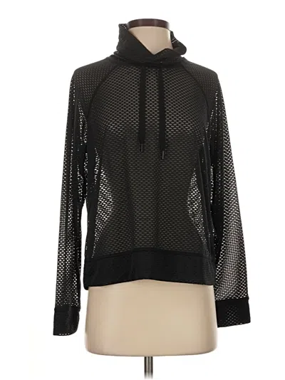 Pre-owned Dkny Sport Pullover Sweater In Black