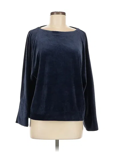 Pre-owned Dkny Sport Pullover Sweater In Blue